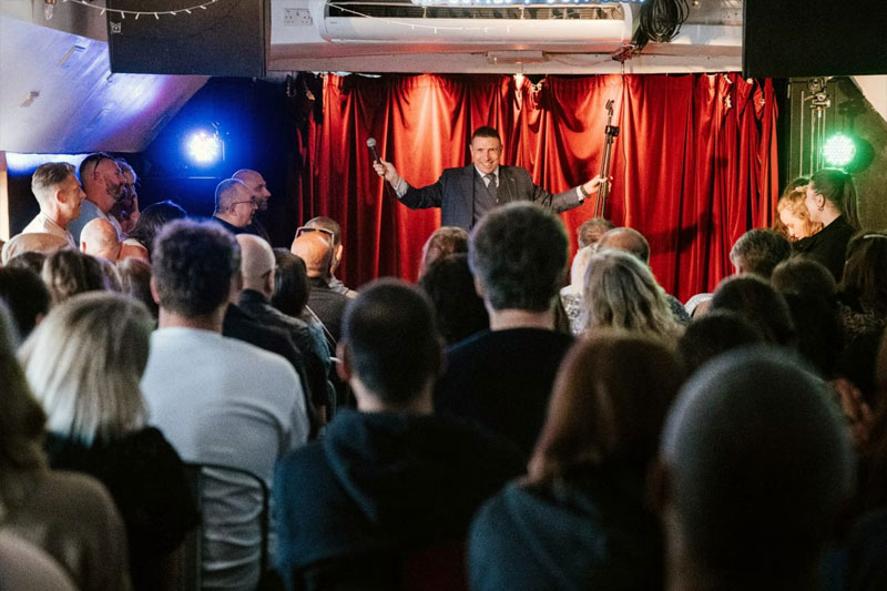 Comedy Show on Battersea Barge