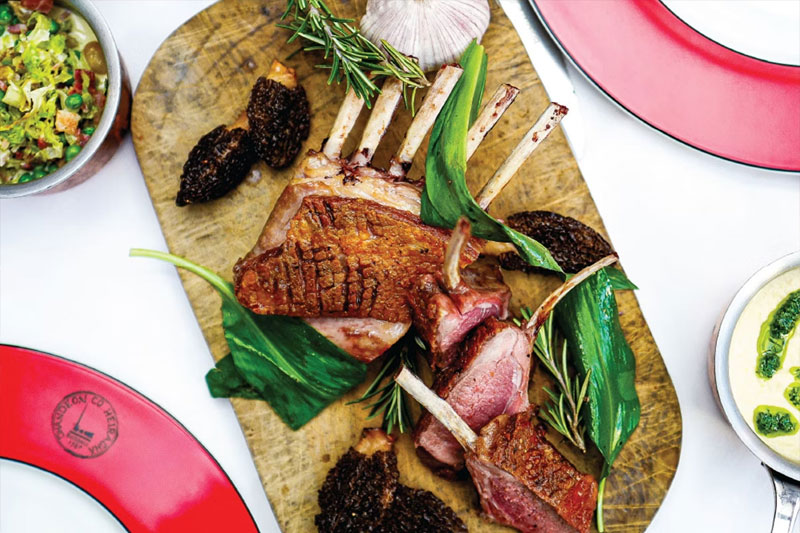 Boisdale Canary Wharf Three Course Sunday Lunch