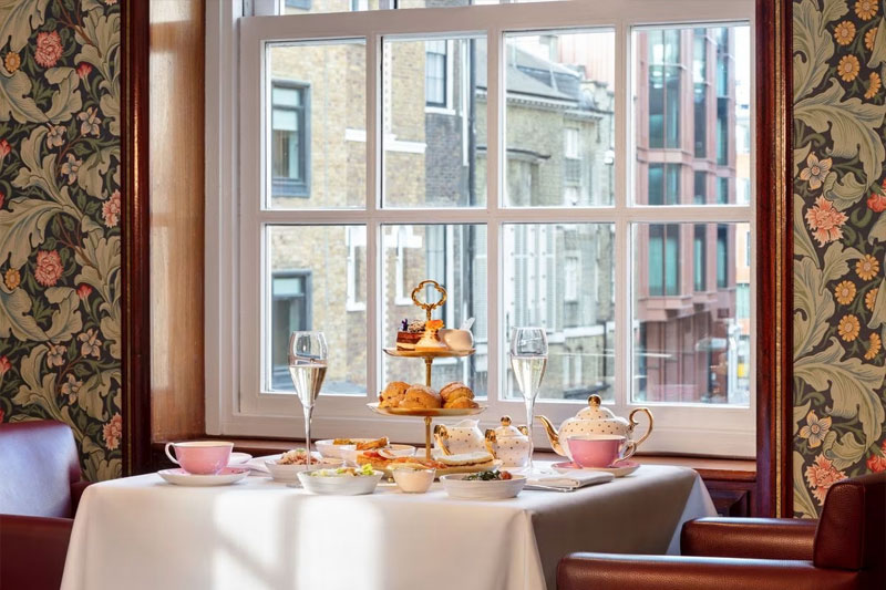 Champagne Afternoon Tea for Two at Bond Street Tea Rooms