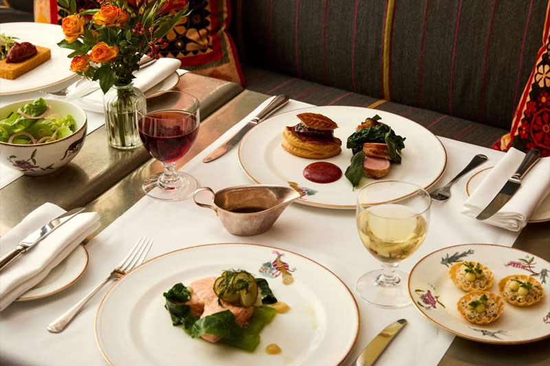 Film Club at The Soho Hotel with Three Course Meal and Champagne for Two
