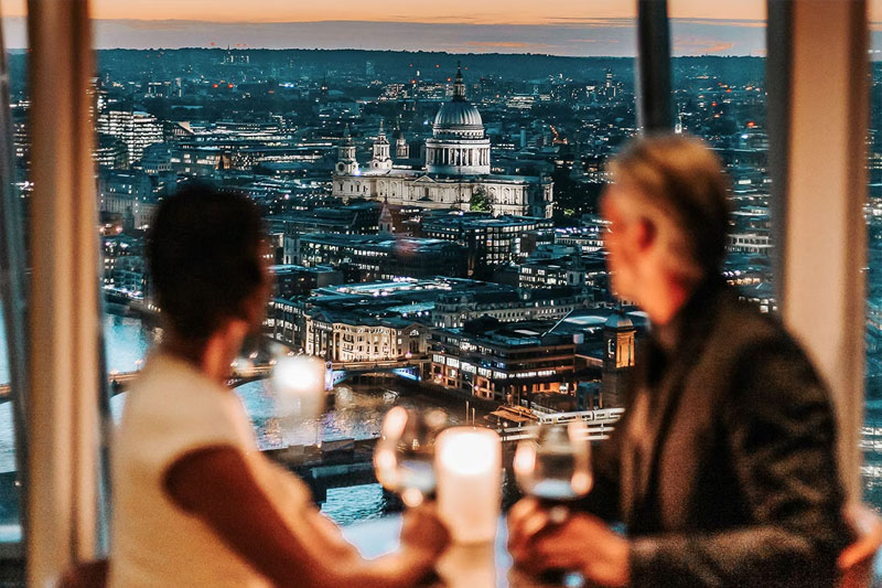GŎNG at Shangri-La The Shard Deluxe Window Dining Experience