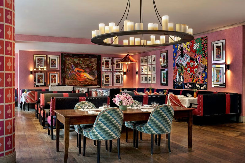 'London Calling' Afternoon Tea for Two at Haymarket Hotel with Self-Guided Tour of London Landmarks