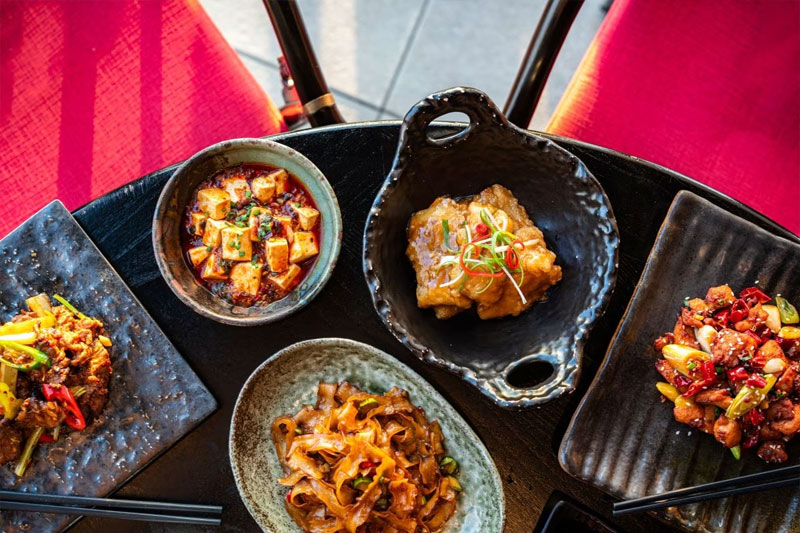 Flavours of Hutong Three Course Lunch with Fizz for Two at Hutong at The Shard