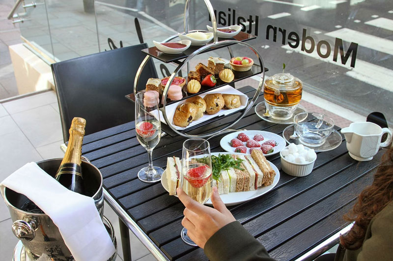 Champagne Afternoon Tea for Two at The Memoir Club
