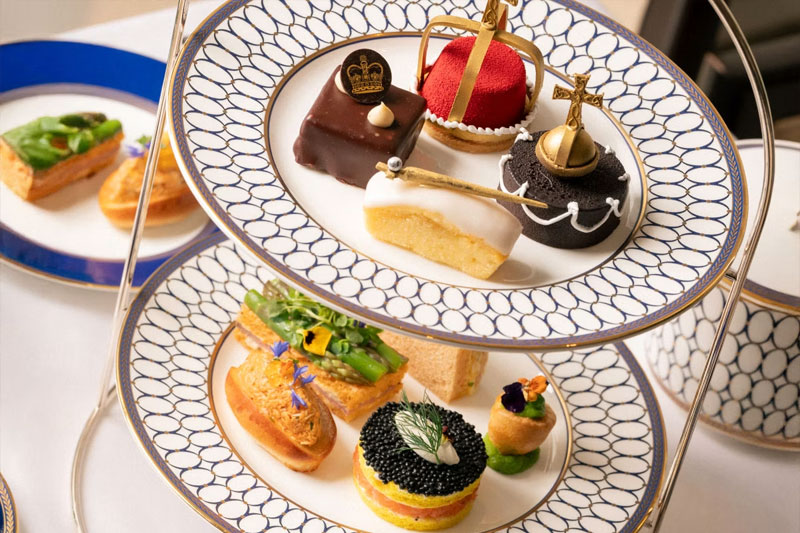Elizabethan Royal Afternoon Tea for Two at The Wellington Lounge, 5* InterContinental London Park Lane