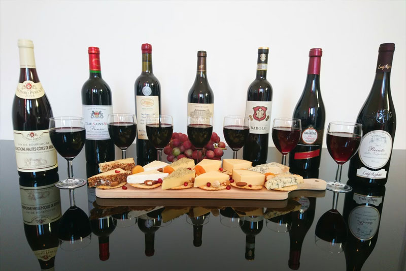 Luxury Vintage and Estate Red Wine and Cheese Tasting